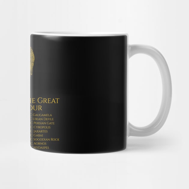 Alexander The Great World Tour Classical Greek History by Styr Designs